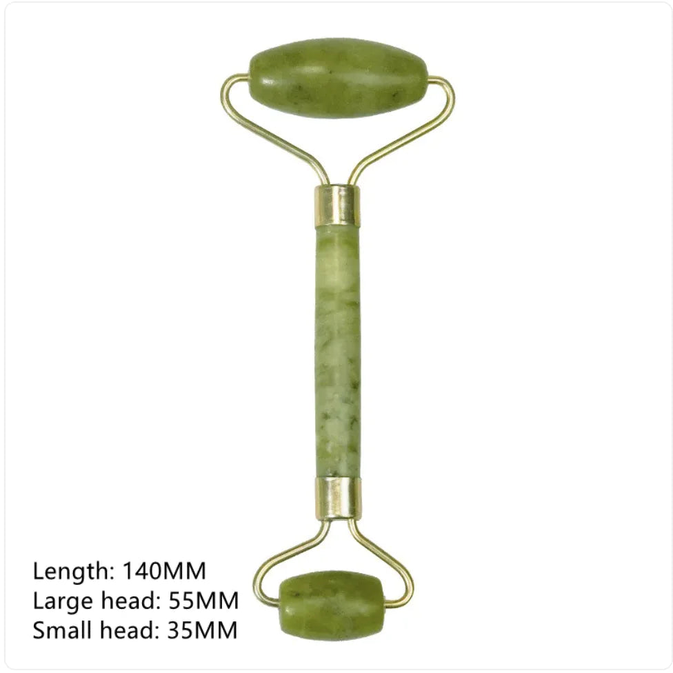 Jade Roller & Gua Sha Massage Set