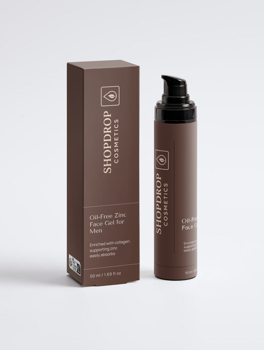 Oil-Free Zinc Face Gel for Men