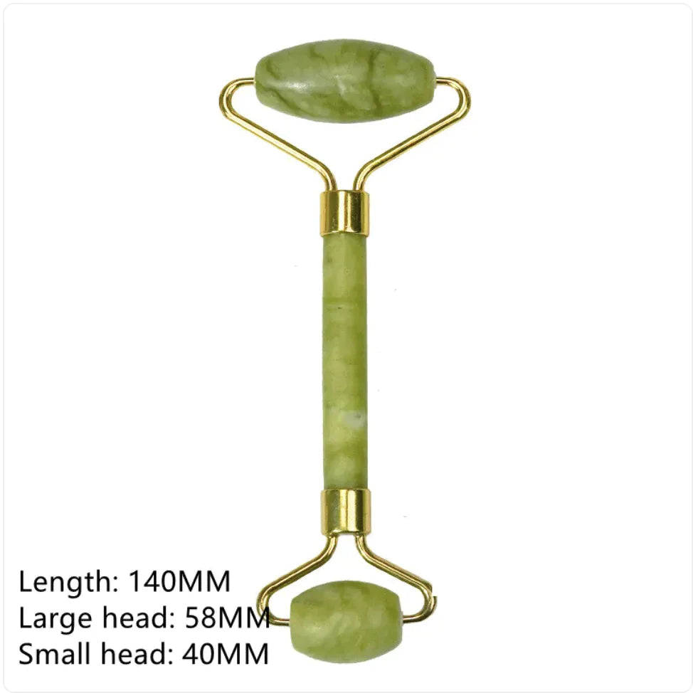 Jade Roller & Gua Sha Massage Set