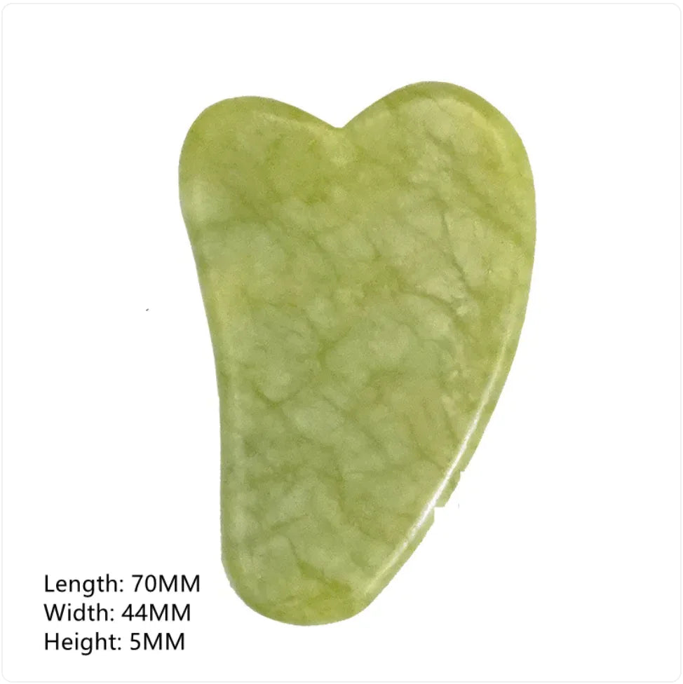 Jade Roller & Gua Sha Massage Set