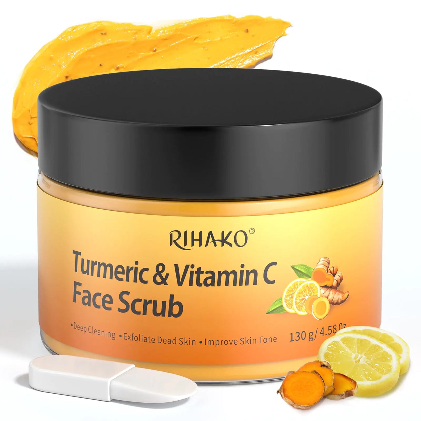 Turmeric & Vitamin C Exfoliating Face Scrub