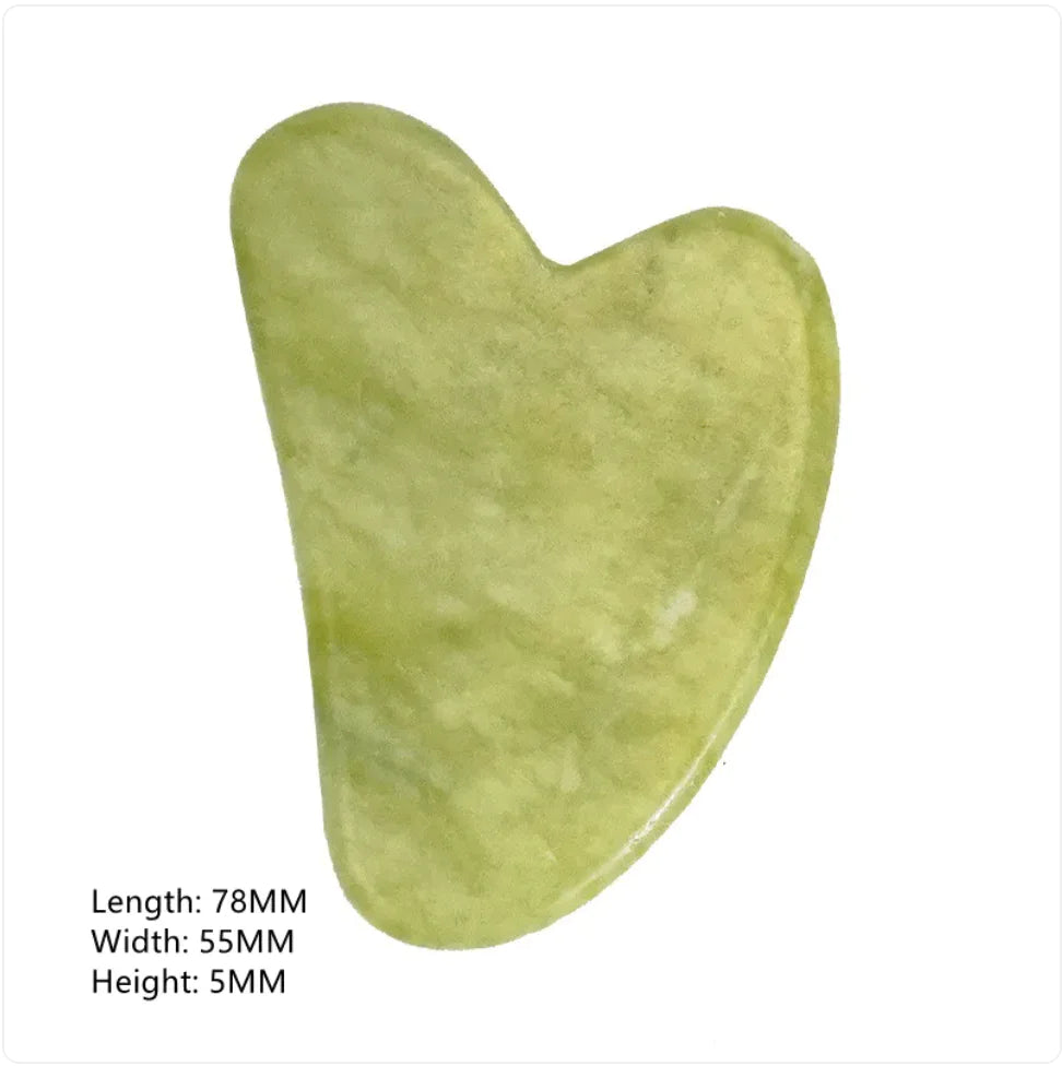 Jade Roller & Gua Sha Massage Set