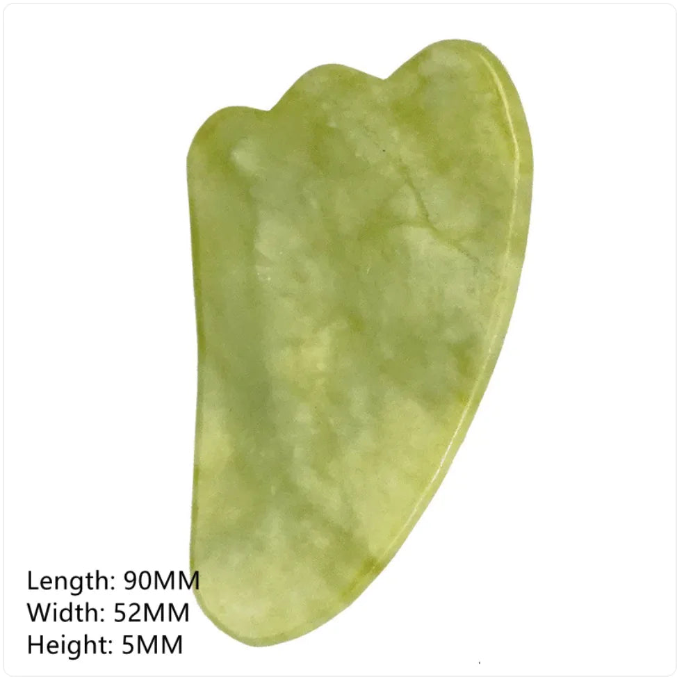 Jade Roller & Gua Sha Massage Set