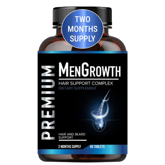 Mens Hair Growth-Hair Vitamins For Men. Anti Hair Loss Supplement Regrow Hair & Beard Growth Pills With DHT Blocker For Thinning Hair & Hair Thickening With Biotin & Saw Palmetto.Thicker Fuller Hair