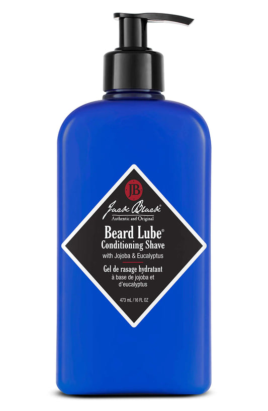 Jack Black Beard Lube Conditioning Shave - Mens Gifts Beard Conditioner for Men Beard Softener for Men Mens Beard Care Mens Beard Conditioner Christmas Gifts for Men Beard Gifts for Him 16 Fl Oz